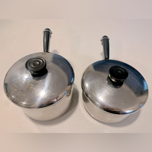 Revere Ware Kitchen 2 Quart And 5 Quart Revere Ware Copper Clad Pan